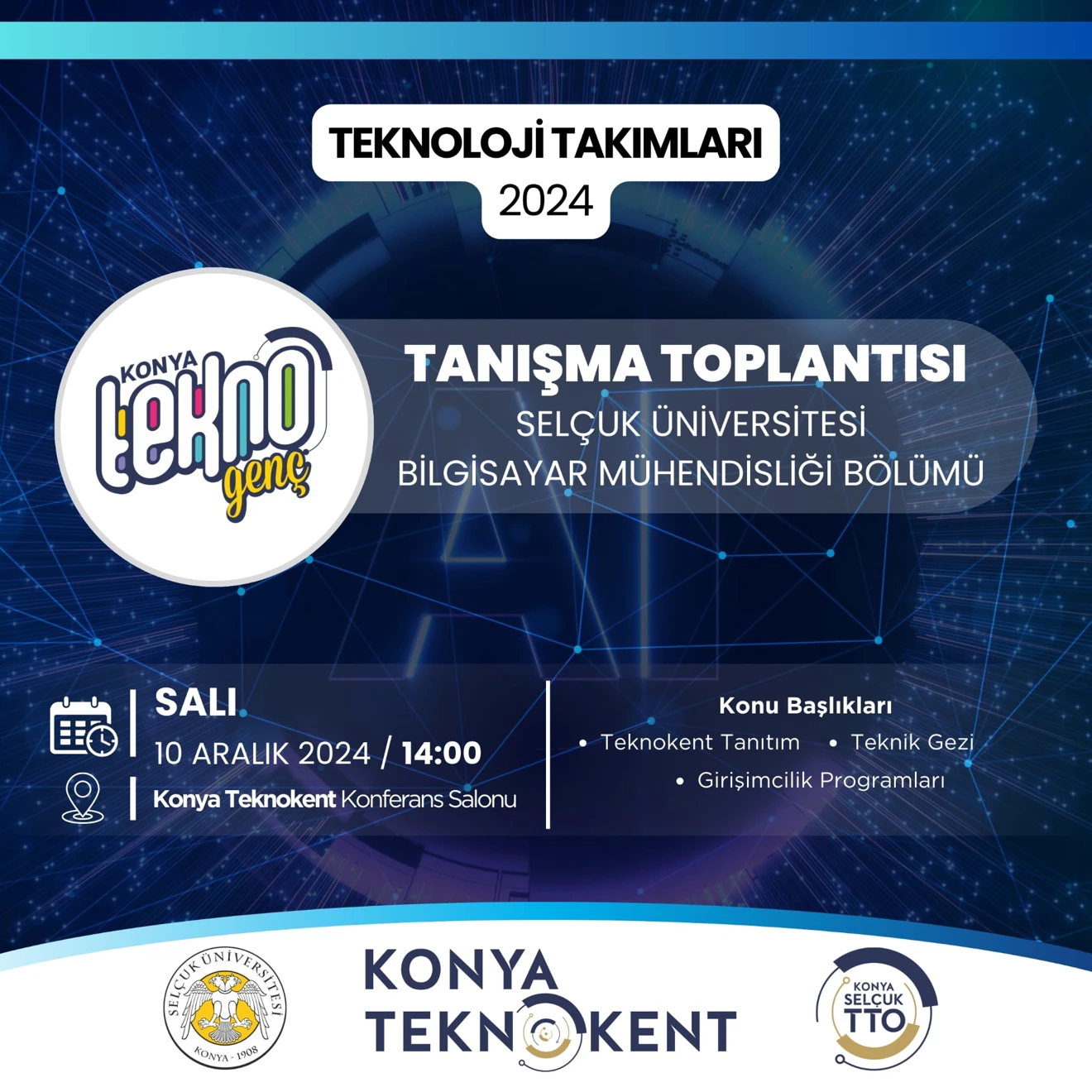 Konya Teknokent Teknik Gezisi